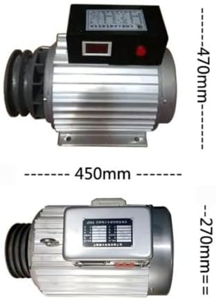 Brushless Rare Earth Permanent Magnet Variable Frequency Generator 5KW