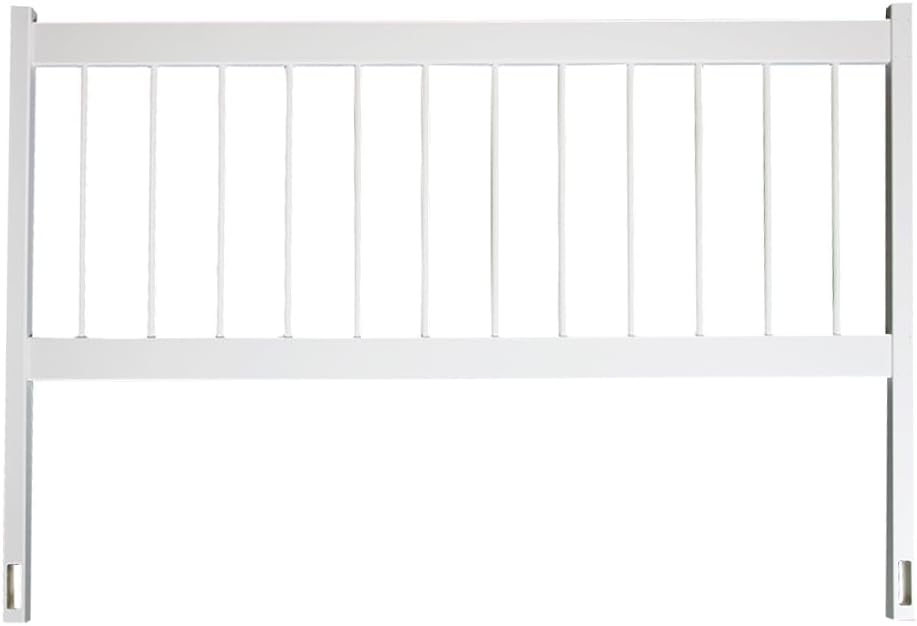 Aqua Select Above Ground Swimming Pool Resin Safety Pool Fence Base | Premium Quality UV Protected Vinyl | Keeps Pool Toys in and Intruders Out | Kit A - 8 Sections | Easy Installation | White
