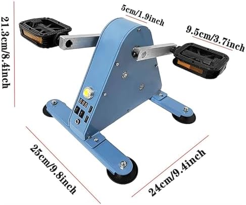 Portable High-power Hand-crank/foot-pedal Generator with Digital Display, Dual USB Output Ports, and LED Lighting Function.