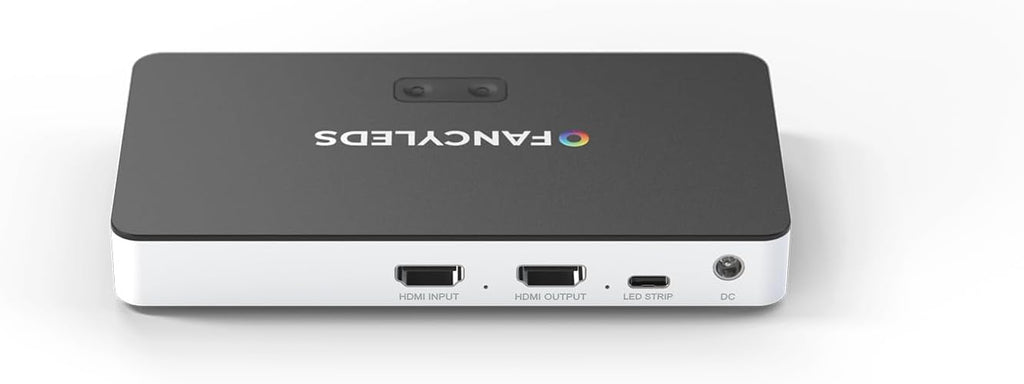 Fancyleds 2.1 Fancy Sync Box Syncing Device with HDMI 2.1, 4K 120Hz, HDR (for 70' to 95' TVs)
