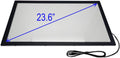 Chengying 23.6 inch (16:9) Infrared Multi-Touch Overlay - IR Touch Frame - 23.6' Infrared Touch Panel - USB Interface - with Protective Glass