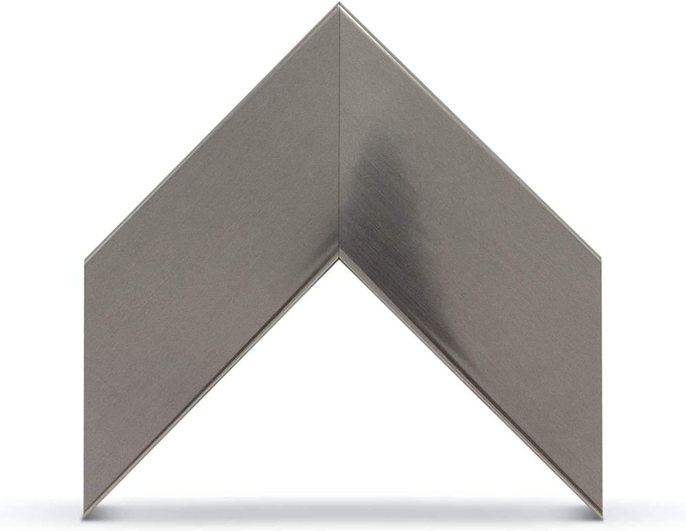 Frame My TV Deco TV Frames - Brushed Stainless Smart Frame Compatible ONLY with Samsung The Frame TV and Pro (43', Fits 2021-2025)