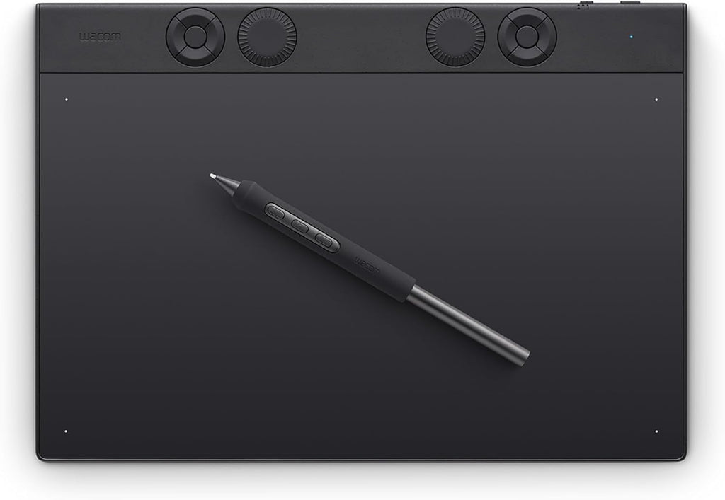 Wacom Intuos Pro Medium Bluetooth Professional Graphic Drawing Tablet with Pro Pen 3, Compatible with Mac, Windows - 2025 Edition