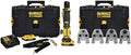 DEWALT 20V MAX Compact Press Tool Kit with CTS Jaws, 1/2-1-1/4 Inch, Cordless, 2 Batteries and Charger Included (DCE210D2K)
