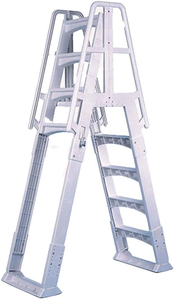 In The Swim 15' Round Above Ground Swimming Pool - Marina Package - Featuring: Sand Filter, Pump System and A-Frame Ladder