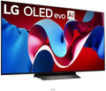 LG 55-Inch Class 4K (2160p) OLED evo C4 Smart TV 2024 Wi-Fi, Bluetooth, Filmmaker Mode, Dolby Atmos,144Hz,with Alexa Built-in, Magic Remote OLED55C4PUA (Renewed)