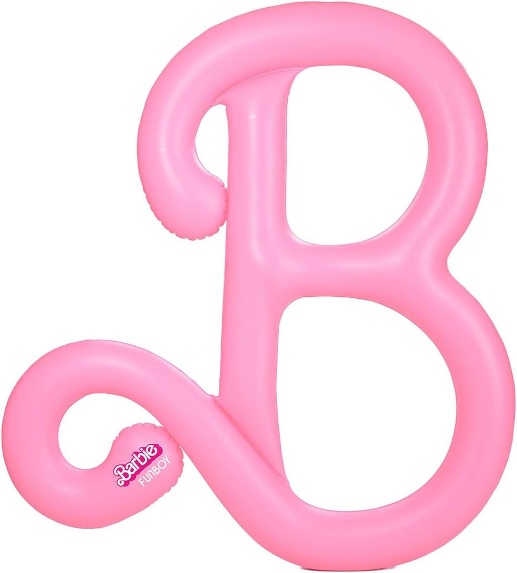 FUNBOY & Malibu Barbie 50th Anniversary Golf Cart Pool Float Bundle with Barbie The Movie Iconic B Inflatable