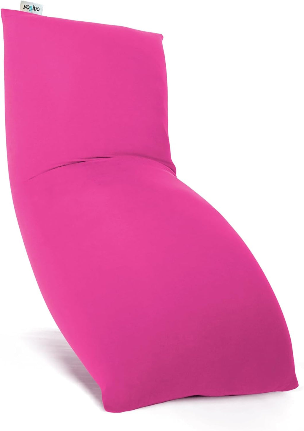 Yogibo Max 6-Foot Beanbag Chair, Bean Bag Couch with a Washable Outer Cover, Customer Favorite Cozy Sofa for Gaming, Reading, and Relaxing, Filled with Soft Micro-Beads, Pink