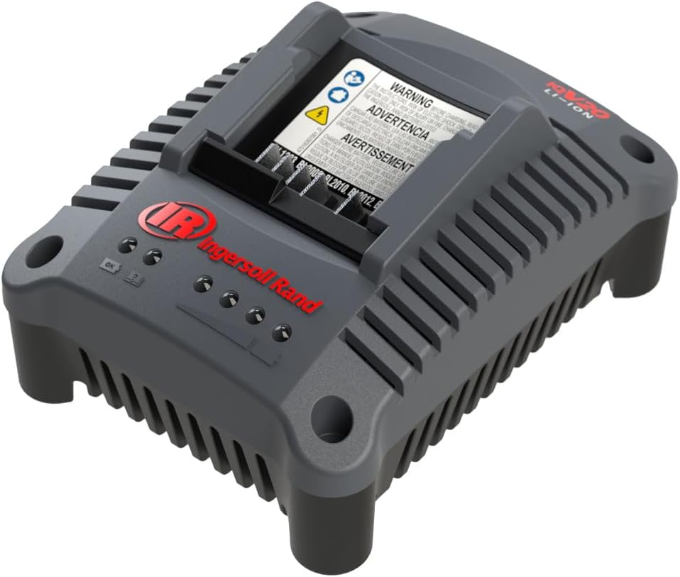 Ingersoll Rand IQV20-2DW 20V Cordless Combo Tool Kit, D5241 1/2' Hammer Drill, W3111 1/4' Impact Driver