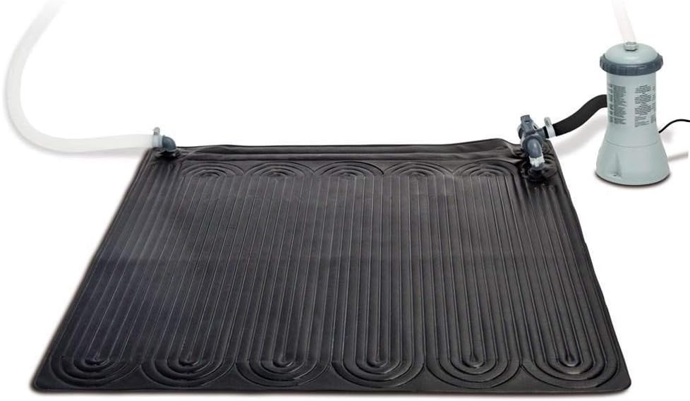 Intex 28685E Above Ground Swimming Pool Water Heater Solar Mat, Black (6 Pack)