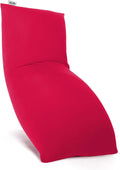 Yogibo Max 6-Foot Beanbag Chair, Bean Bag Couch with a Washable Outer Cover, Customer Favorite Cozy Sofa for Gaming, Reading, and Relaxing, Filled with Soft Micro-Beads, Red