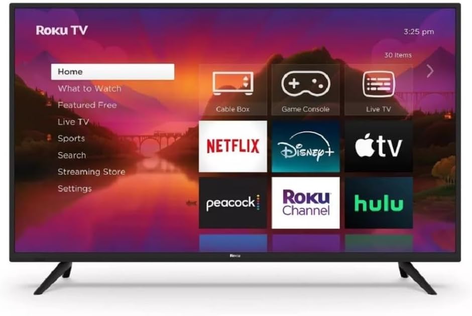 Roku 40' Select Series 1080p Full HD Smart TV TV Remote, Designed for Seamless Streaming, Wi-Fi, Color Enhancer - 40R3B4