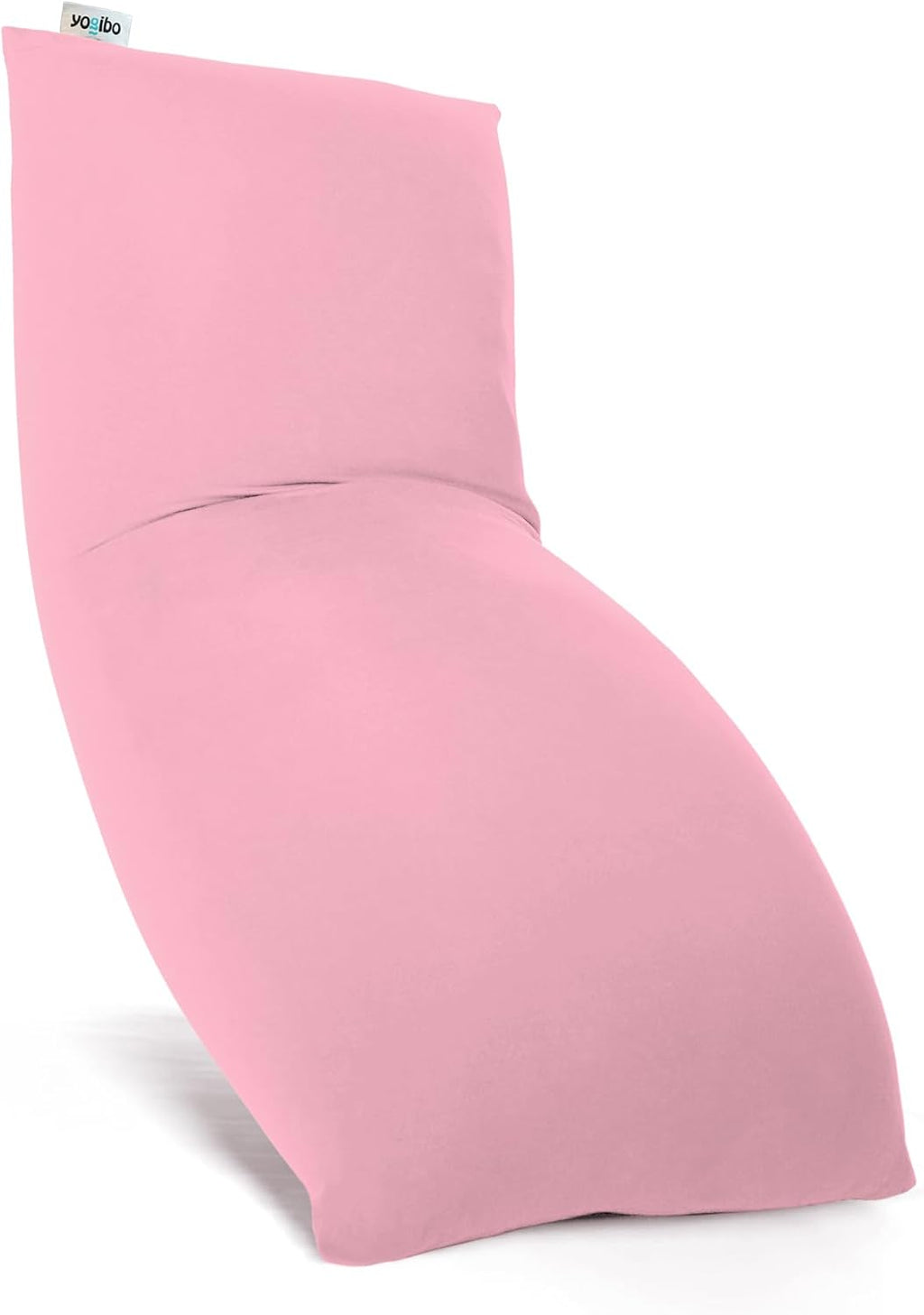 Yogibo Max 6 Foot Giant Bean Bag Chair Bed Lounger for Adults, Kids and Teens with Filling, Extra Large, Oversized, Big, Huge, Plush, Sensory Beanbag Couch Sofa Sack, Washable Cover, Flamingo