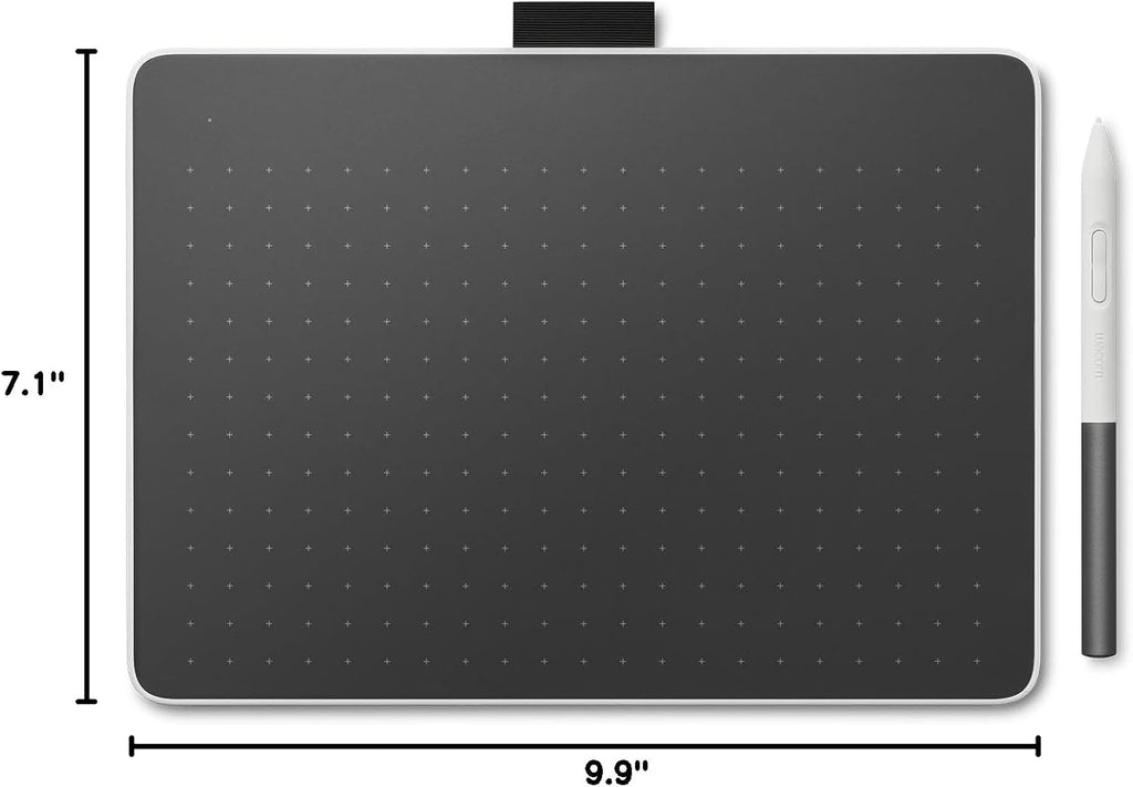 Wacom One Bluetooth Drawing Tablet, Medium, Compatible with Chromebook, Mac, Windows, Android