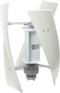100W Vertical Axis Wind Turbine Generator, 12V Wind Power Turbine Generator Kit, 3-Blade Outdoor Windmill Power Kit with Controller for Home, Business, and Industrial Energy Supply