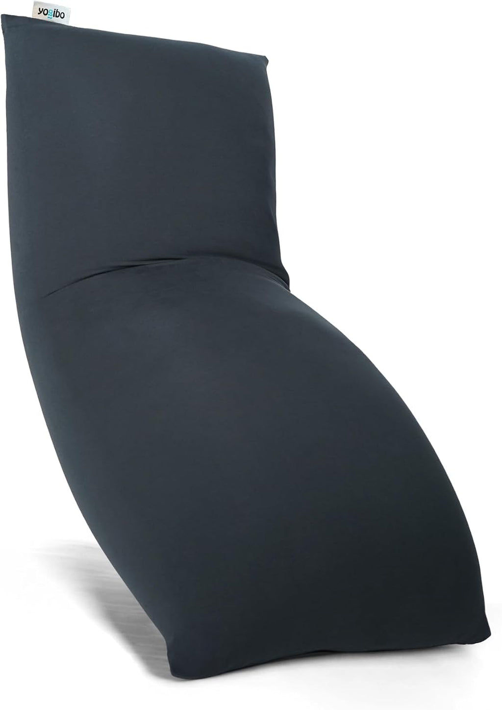 Yogibo Max 6-Foot Beanbag Chair, Bean Bag Couch with a Washable Outer Cover, Customer Favorite Cozy Sofa for Gaming, Reading, and Relaxing, Filled with Soft Micro-Beads, Dark Gray