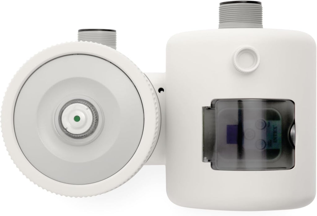 INTEX C2500 Krystal Clear Cartridge Filter Pump for Above Ground Pools: 2500 GPH Pump Flow Rate – Improved Circulation and Filtration – Easy Installation – Improved Water Clarity – Easy-to-Clean