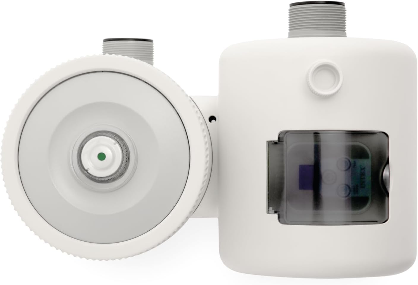 INTEX C2500 Krystal Clear Cartridge Filter Pump for Above Ground Pools: 2500 GPH Pump Flow Rate – Improved Circulation and Filtration – Easy Installation – Improved Water Clarity – Easy-to-Clean