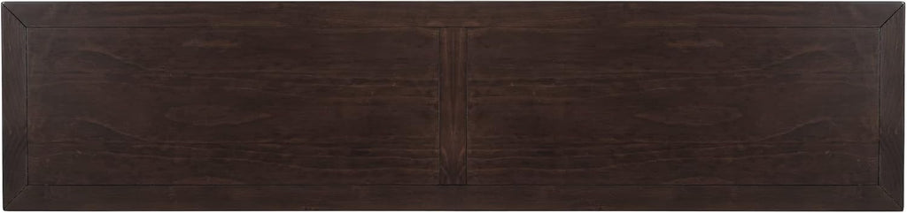 LKTART 63' Solid Wood Console Table Sofa Table with Storage Drawers and Bottom Shelf,Farmhouse Entryway Table for Hallway Foyer,Sofa Couch Table,Easy Assembled (63' Espresso)