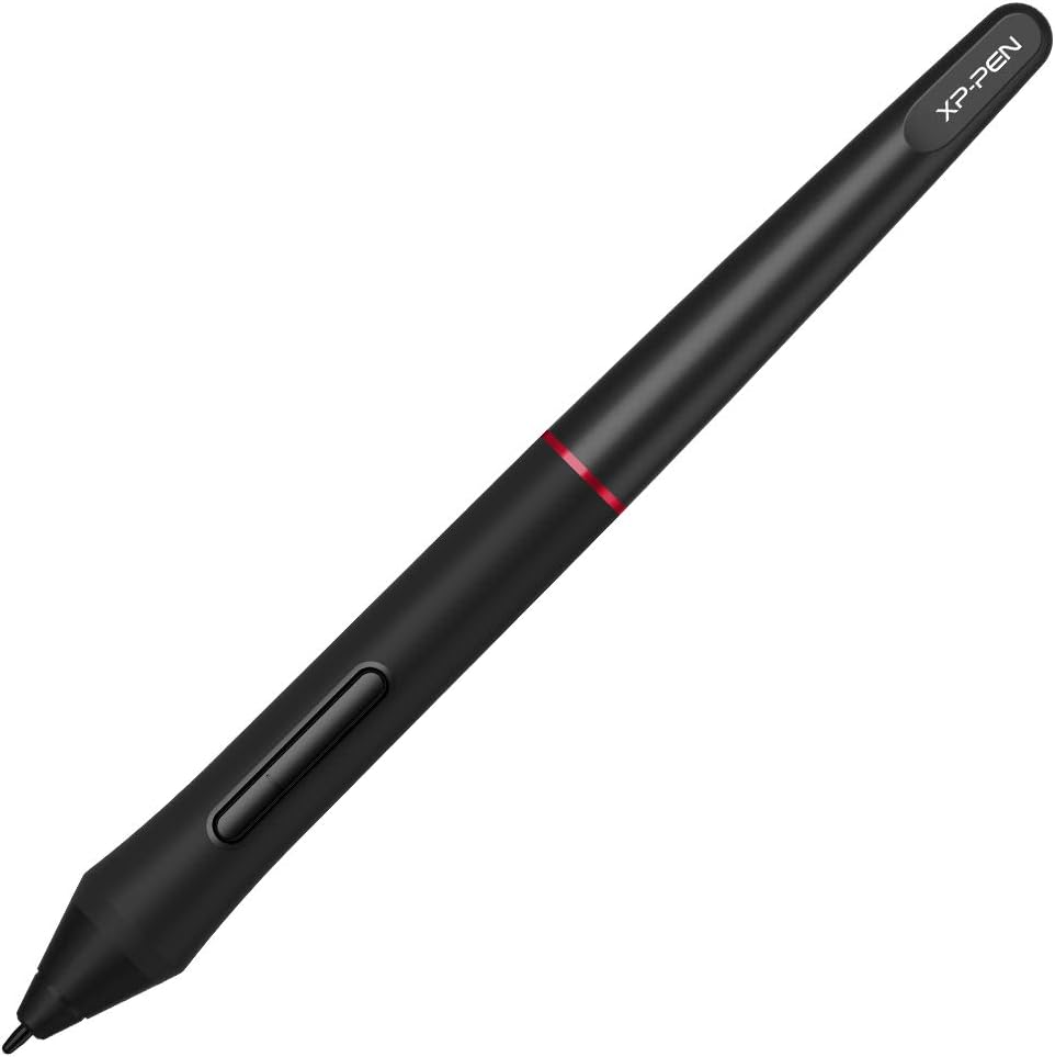 XPPen Artist 24 Pro 2.5K QHD Drawing Tablet with Screen,16.7M Colors Graphics Tablet with 8192 Pen Pressure Battery-Free Tilt Stylus and XPPen PA2 8192 Pen Pressure Battery-Free Stylus