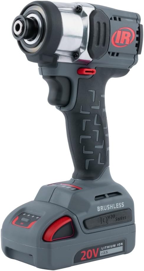 Ingersoll Rand IQV20-2DW 20V Cordless Combo Tool Kit, D5241 1/2' Hammer Drill, W3111 1/4' Impact Driver