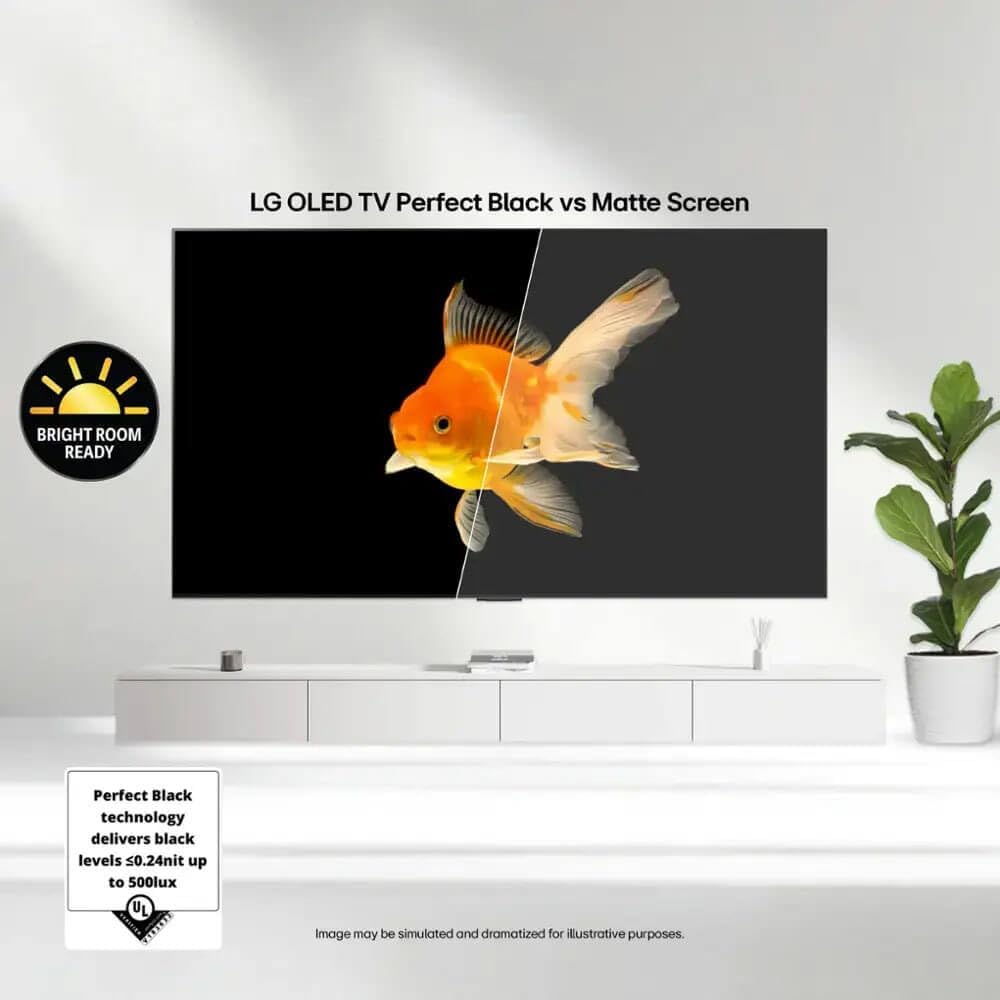 LG (Refurbished 42-Inch Class OLED evo C4 Series Smart TV 4K Processor Flat Screen with Magic Remote AI-Powered with Alexa Built-in (OLED42C4PUA, 2024) (Renewed)