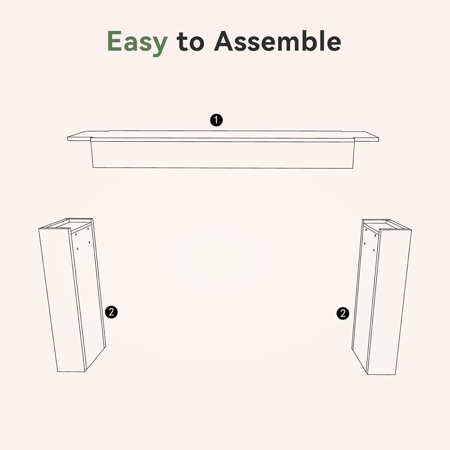Solid Wood Console Table, 63-Inch Farmhouse Sofa Table Behind Couch for Entryway, Living Room, Foyer, Easy Assembly (Weathered Gray)
