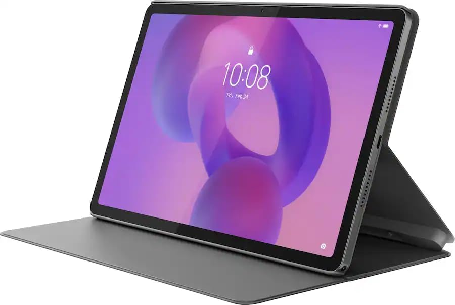Lenovo Idea Tab 11' Tablet with Pen & Folio Case - Dimensity 6300-8GB RAM - 128 GB Storage - Android 15-2.5K - 90 Hz - Luna Grey (ZAFR0929US)