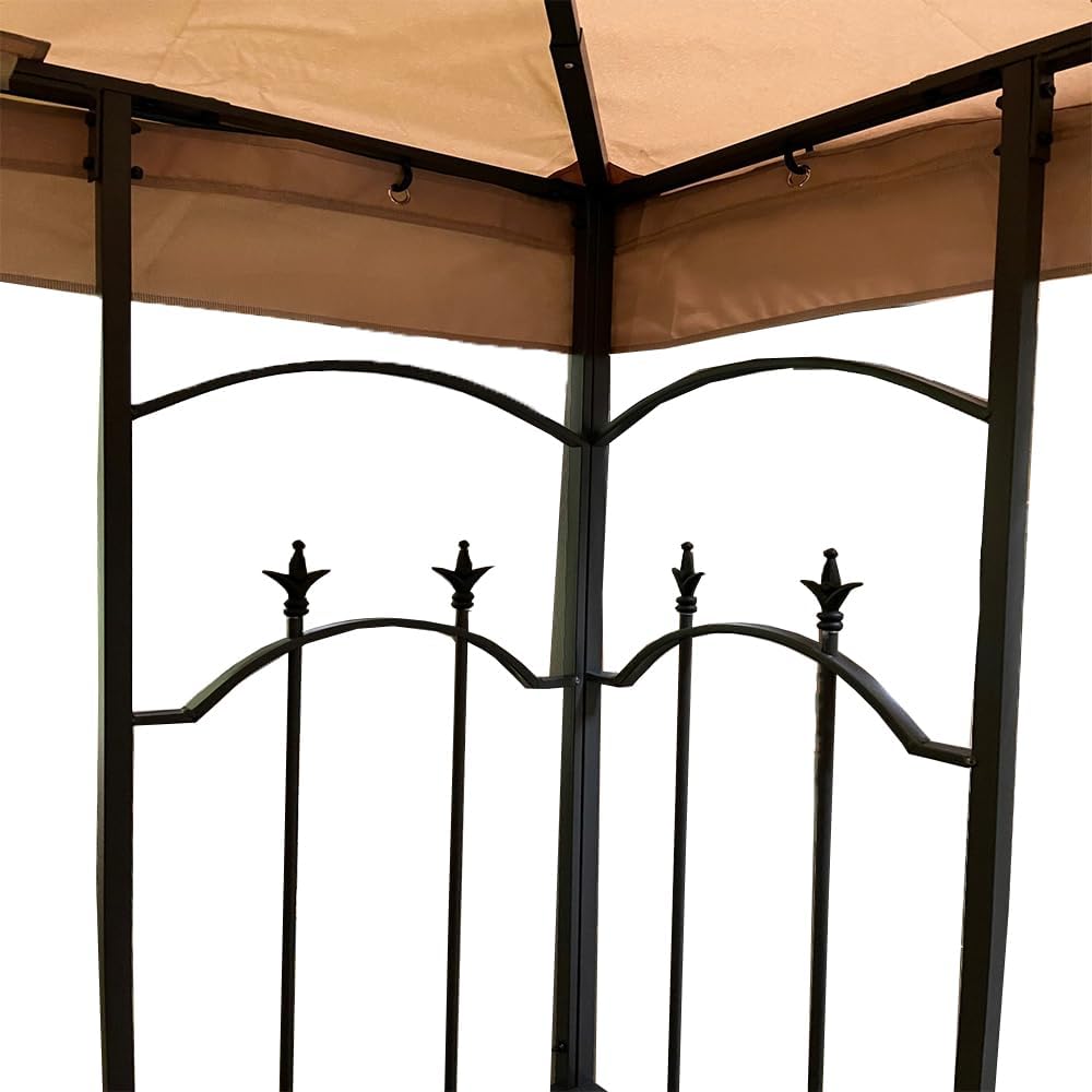 Garden Winds Replacement Canopy Top Cover Compatible with The Outsunny 84C-028 Arrow Gazebo - Riplock 350