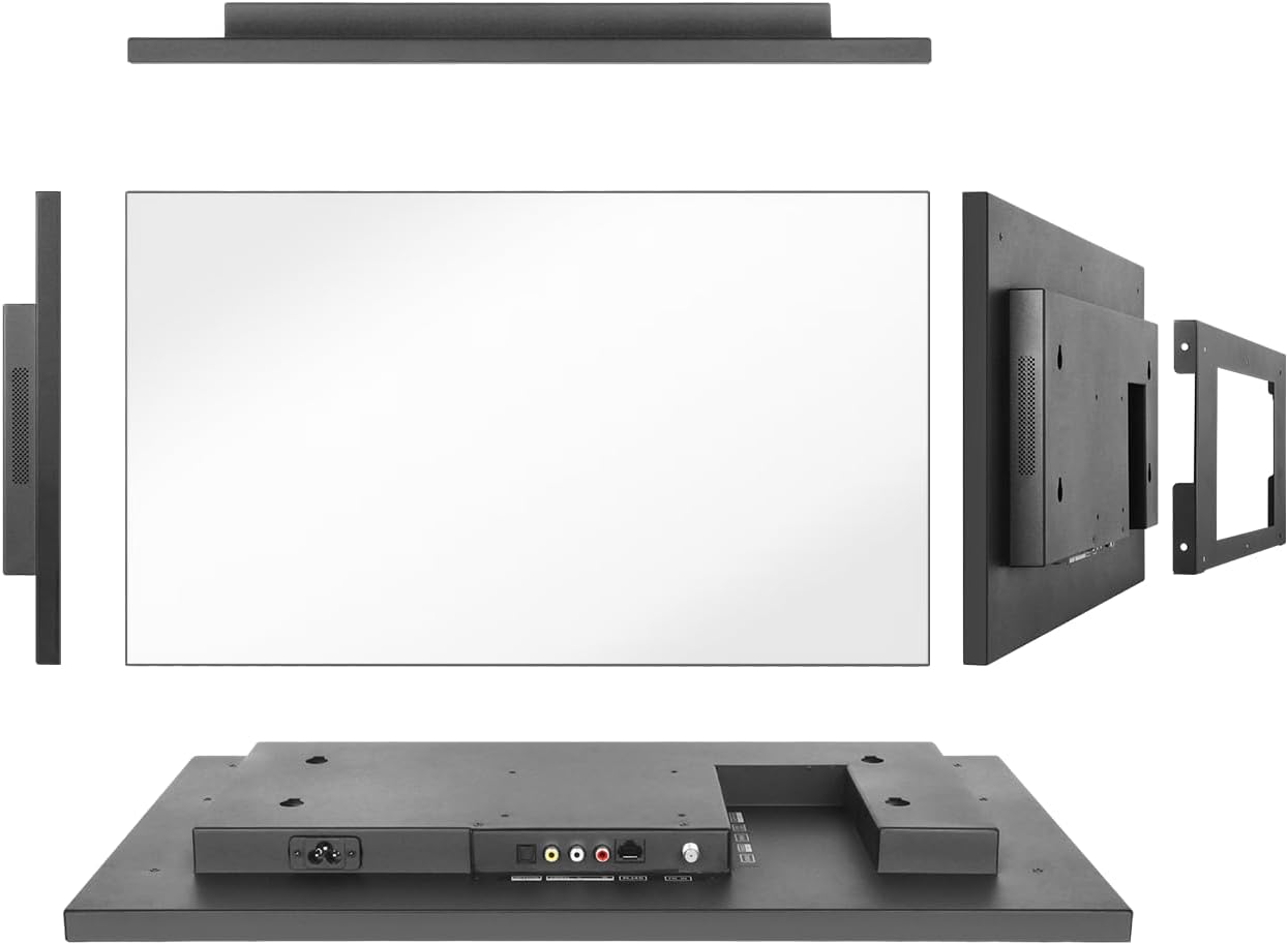 24inch Smart Mirror Bathroom TV webOS 1080P Waterproof with Integrated HDTV(ATSC) Tuner, Built-in Speakers, Wi-Fi and Bluetooth,HYM24A-0BLSWEB64 Model 2026