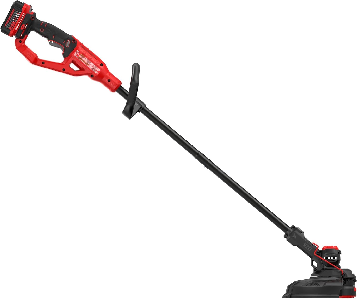 CRAFTSMAN V20 String Trimmer and Lawn Edger Kit with 4Ah Battery and Charger, 13 in. Cordless Weed Wacker with Up to 63 Minutes Runtime, Lightweight (CMCST901M1)