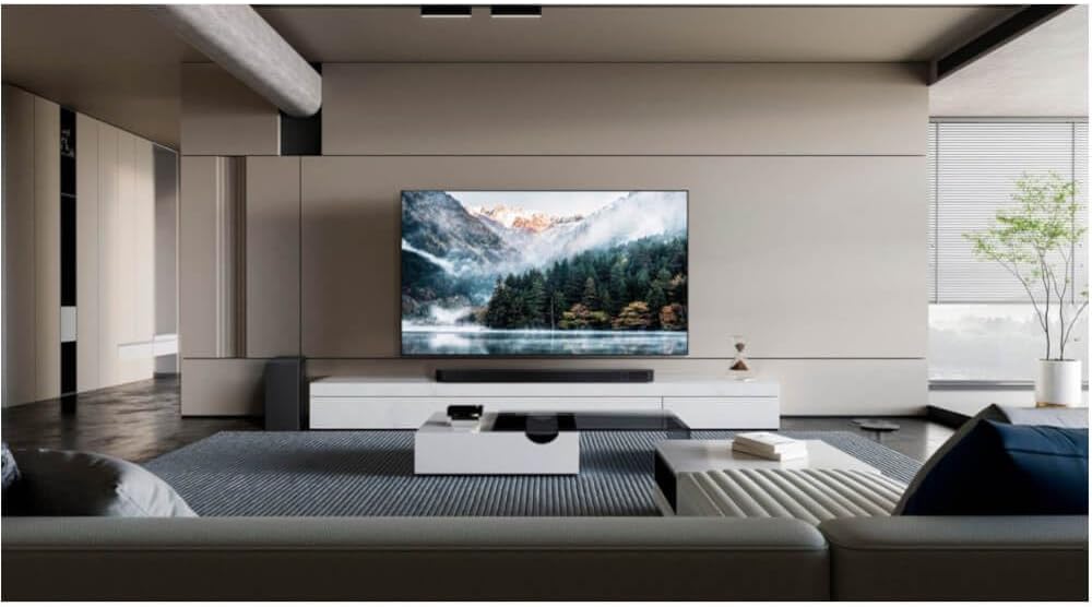 SAMSUNG 55' Class OLED 4K S95C Series, Quantum HDR, Dolby Atmos, Object Tracking Sound+, Q Symphony, Gaming Hub, Motion Xcelerator Turbo Pro Smart TV, with Alexa Built-in (QN55S95CA, 2023) (Renewed)