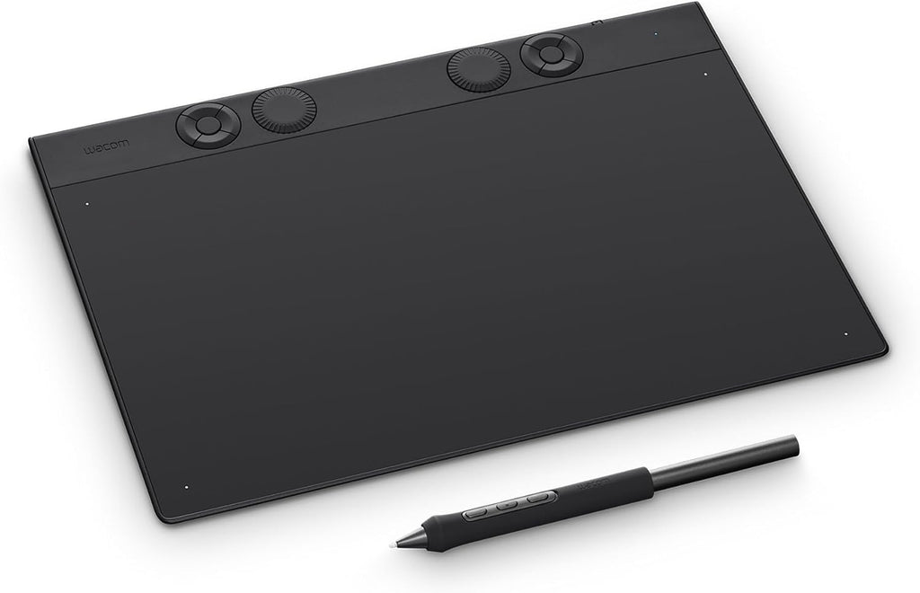 Wacom Intuos Pro Medium Bluetooth Professional Graphic Drawing Tablet with Pro Pen 3, Compatible with Mac, Windows - 2025 Edition