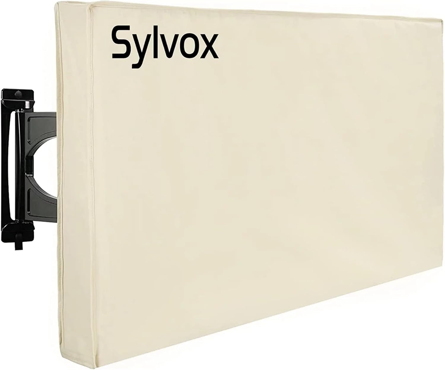 SYLVOX Outdoor TV Cover for 60-65 Inch Flat Screen TVs, All-Weather 600D Waterproof & Dust-Proof Protection, Weatherproof Design with Remote Control Pocket, Compatible with Multiple Mounting Options