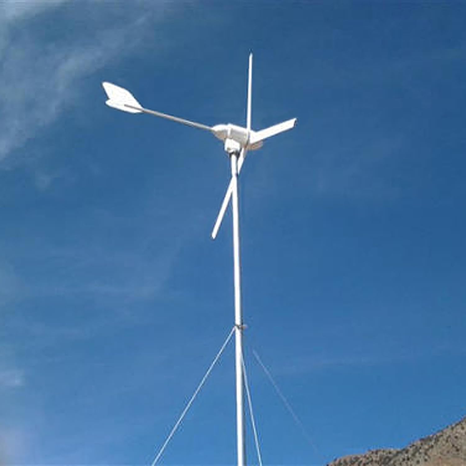 1000W Wind Turbine Generator，24V Wind Generator Kit with Charge Controller, Wind Power Generator for Marine, RV, Home, Windmill Generator Suit for Hybrid Solar Wind System