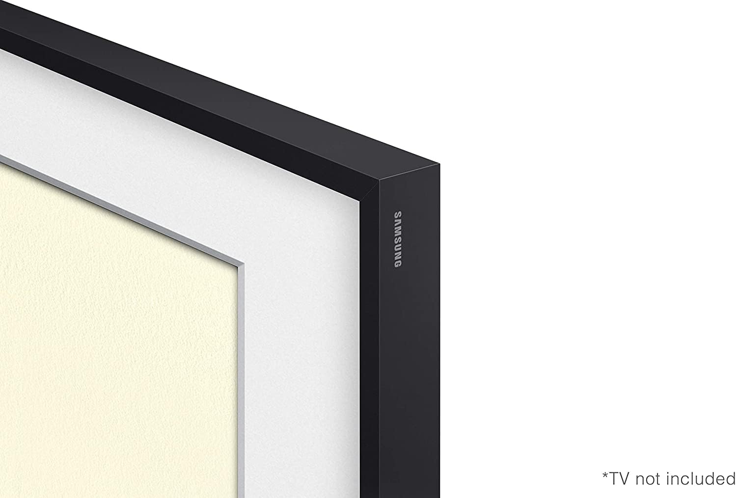 SAMSUNG 55-inch Class The Frame Customizable Bezel - Black (SCFT55BL/ZA, 2020 Model)