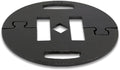 Vispronet Commercial-Grade Canopy Weight Plates 22lb - Set of 2 Steel Base Plates for Pop Up Canopy Tents