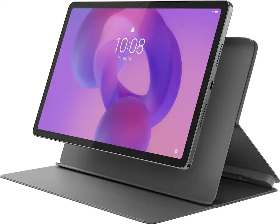 Lenovo Idea Tab 11' Tablet with Pen & Folio Case - Dimensity 6300-8GB RAM - 128 GB Storage - Android 15-2.5K - 90 Hz - Luna Grey (ZAFR0929US)
