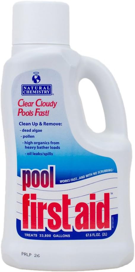 Natural Chemistry 03122-06A Pool First Aid, 2-Liters, 6-Pack