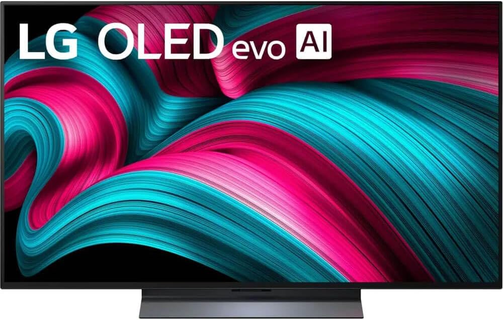 LG (Refurbished) 48-Inch Class OLED evo C4 Series Smart TV 4K Processor Flat Screen with Magic Remote AI-Powered with Alexa Built-in (OLED48C4PUA, 2024) (Renewed)