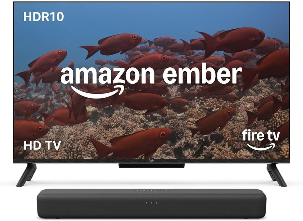 Amazon Ember 32' 2-Series with Fire TV (newest model) with Fire TV Soundbar