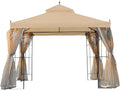 Garden Winds Replacement Canopy Top Cover Compatible with The Outsunny 84C-028 Arrow Gazebo - Riplock 350