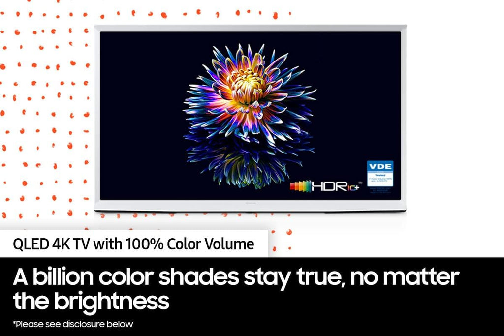 SAMSUNG 43-Inch Class The Sero LS05B Series - QLED 4K, Rotating screen, Matte Display, Premium Speakers Smart TV w/ Alexa Built-in (QN43LS05BAFXZA, Latest Model)