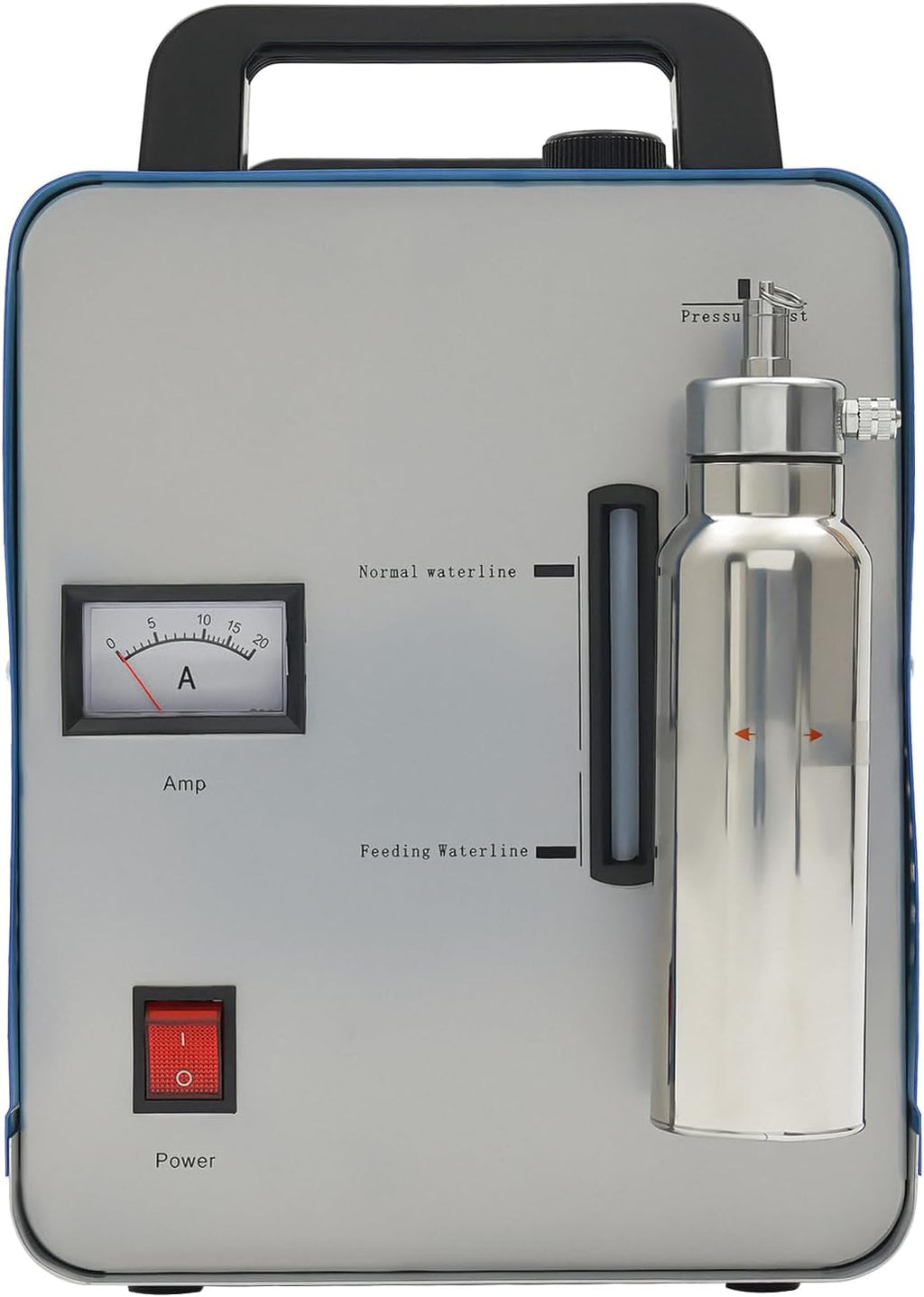 Oxygen Hydrogen Gas Flame Generator Torch Water Welder Acrylic Flame Polisher 75 L/H Portable Acrylic Flame Polishing Machine with Gas Torch AC 110V 300W