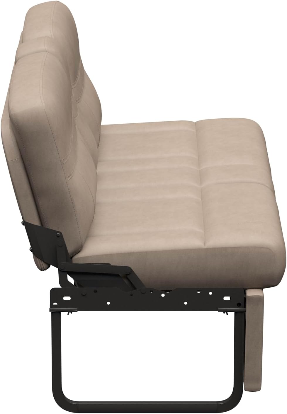Thomas Payne Signature 62' Driftwood RV Jackknife Sleeper Sofa with Matching Kickboard, Easy Transition, High-Density Foam Cushioning, Fold-Down Center, Dual Cupholders - 2024044390