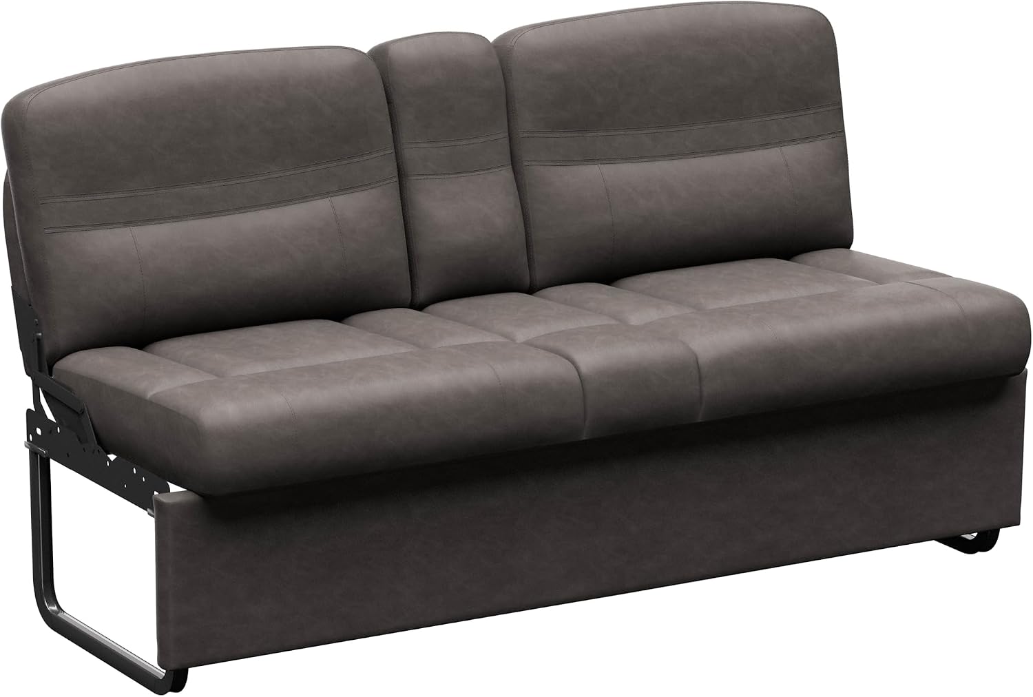 Thomas Payne Signature 62' McCoy RV Jackknife Sleeper Sofa with Matching Kickboard, Easy Transition, High-Density Foam Cushioning, Fold-Down Center, Dual Cupholders - 2024044392