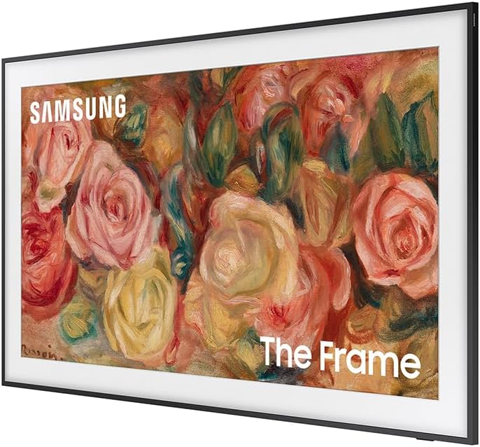 Samsung (Refurbished QN65LS03DAFXZA 65 inch The Frame QLED 4K Smart TV 2024 Bundle with Deco Gear 4K HDMI 2.0 Cable x2 & CPS Exclusive 26 Month Protection Pack Bundle (BEACH-CPS-262000) (Renewed)