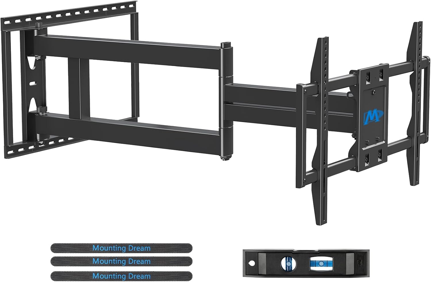 Mounting Dream Long Arm TV Wall Mount for 42-94 Inch TVs, 40'' Long Extension TV Mount Bracket with Swivel & Tilt, Full Motion Wall Mount Fits 16',18', 24' Studs, Max VESA 800x400mm, Up to 150lbs