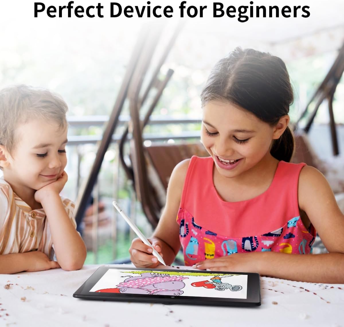 RubensTab T11 Pro standalone Drawing Tablet No Computer Needed,10.1 inch FHD Display,Octa-Core CPU,Pre-Installed Drawing Apps & Tutorials,More Bonus Items for Beginners, Artists, Students