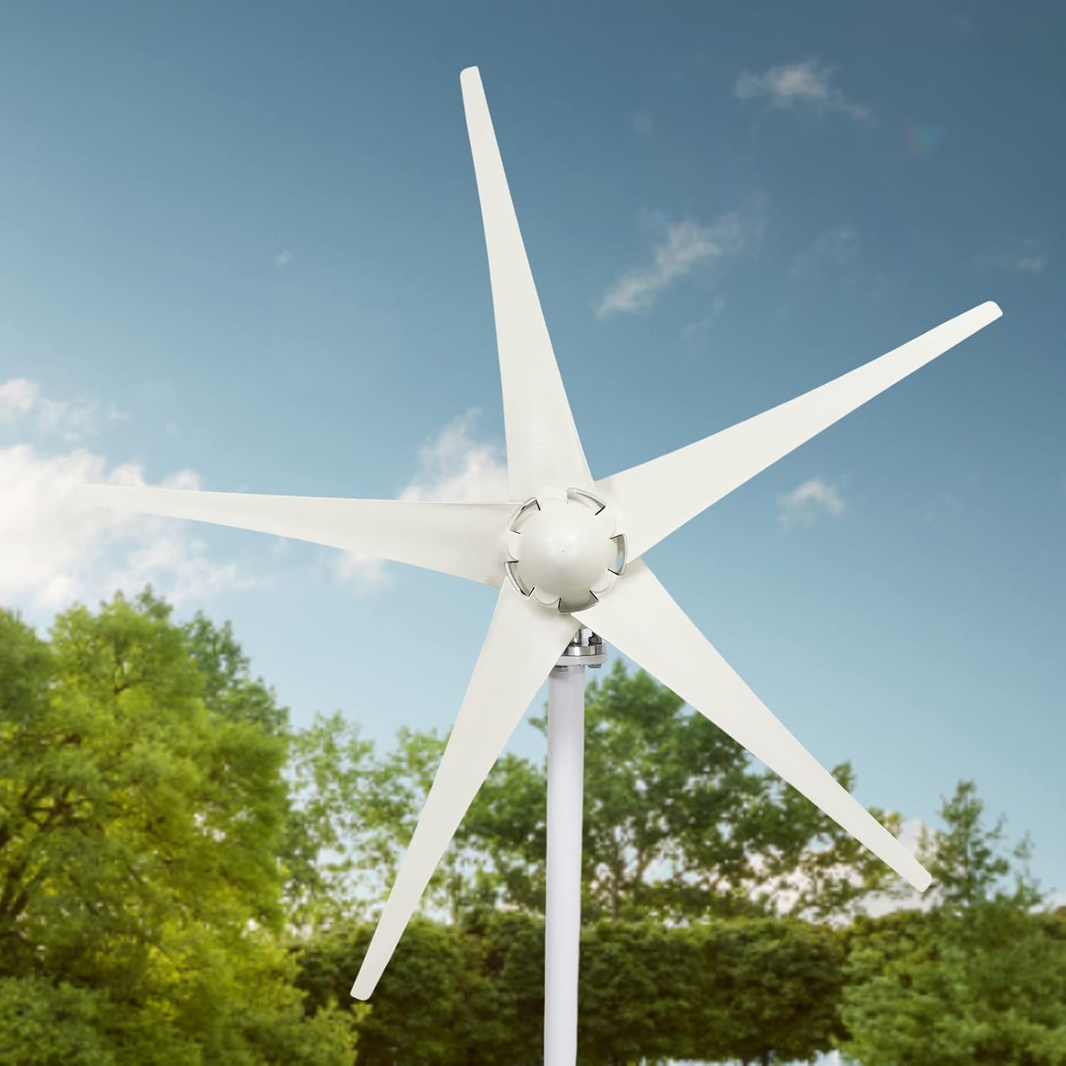 Wind Turbine Generator kit, Mini Windmill Turbines Generator 1200W, Wind Power Generator for Marine, RV, Home, Windmill Generator Suit for Hybrid Solar Wind System